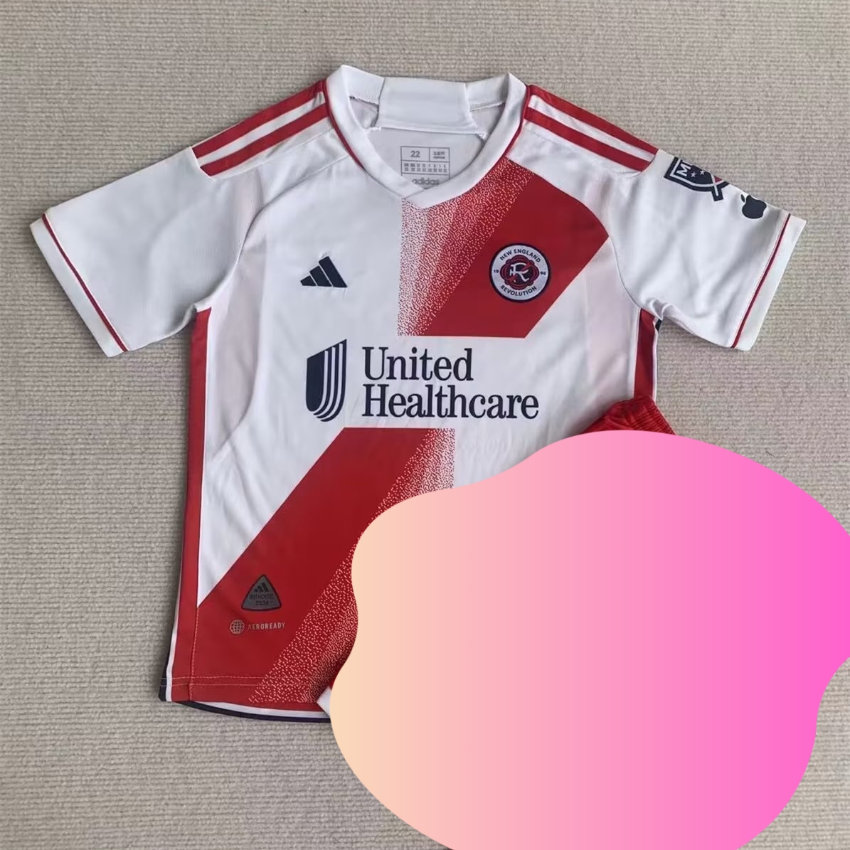 New England Revolution 23-24 Away Stadium Jersey - Fans Version